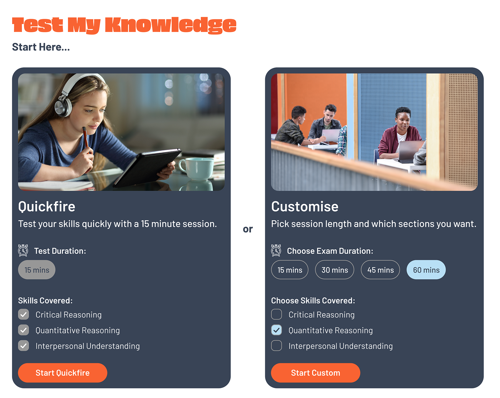 Msat Test MSAT Practice for Ulster University
